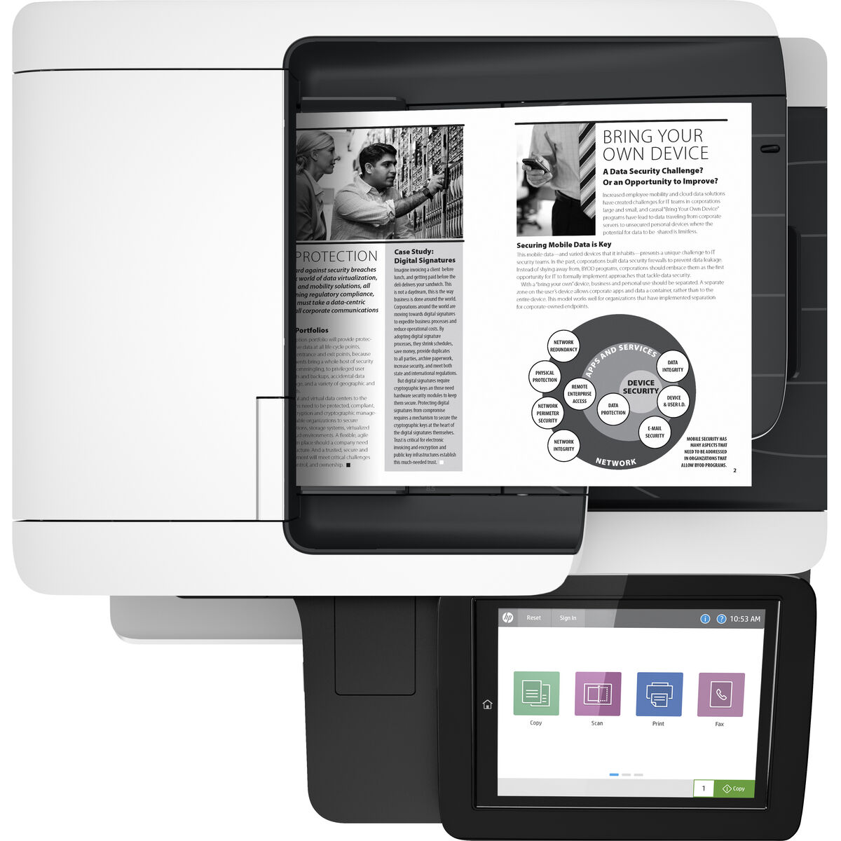 Stampante Laser HP LaserJet Enterprise M528dn